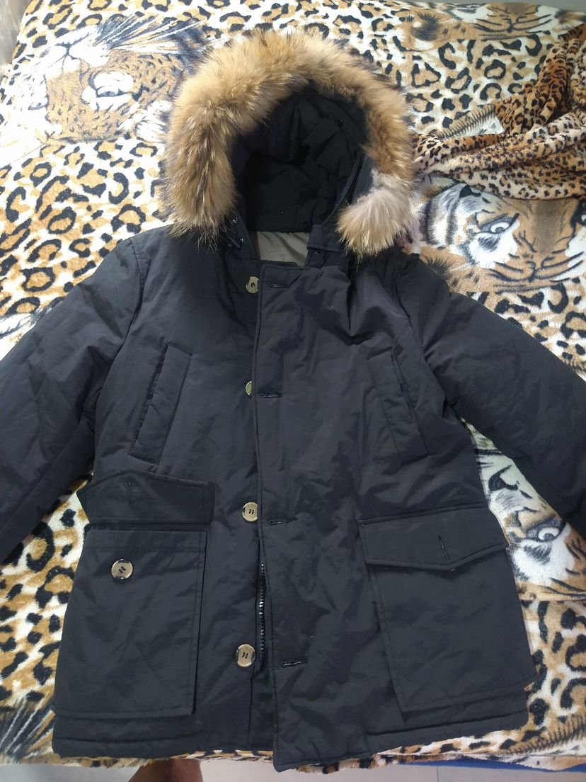 parka italiana de pelô animal - parkas color city