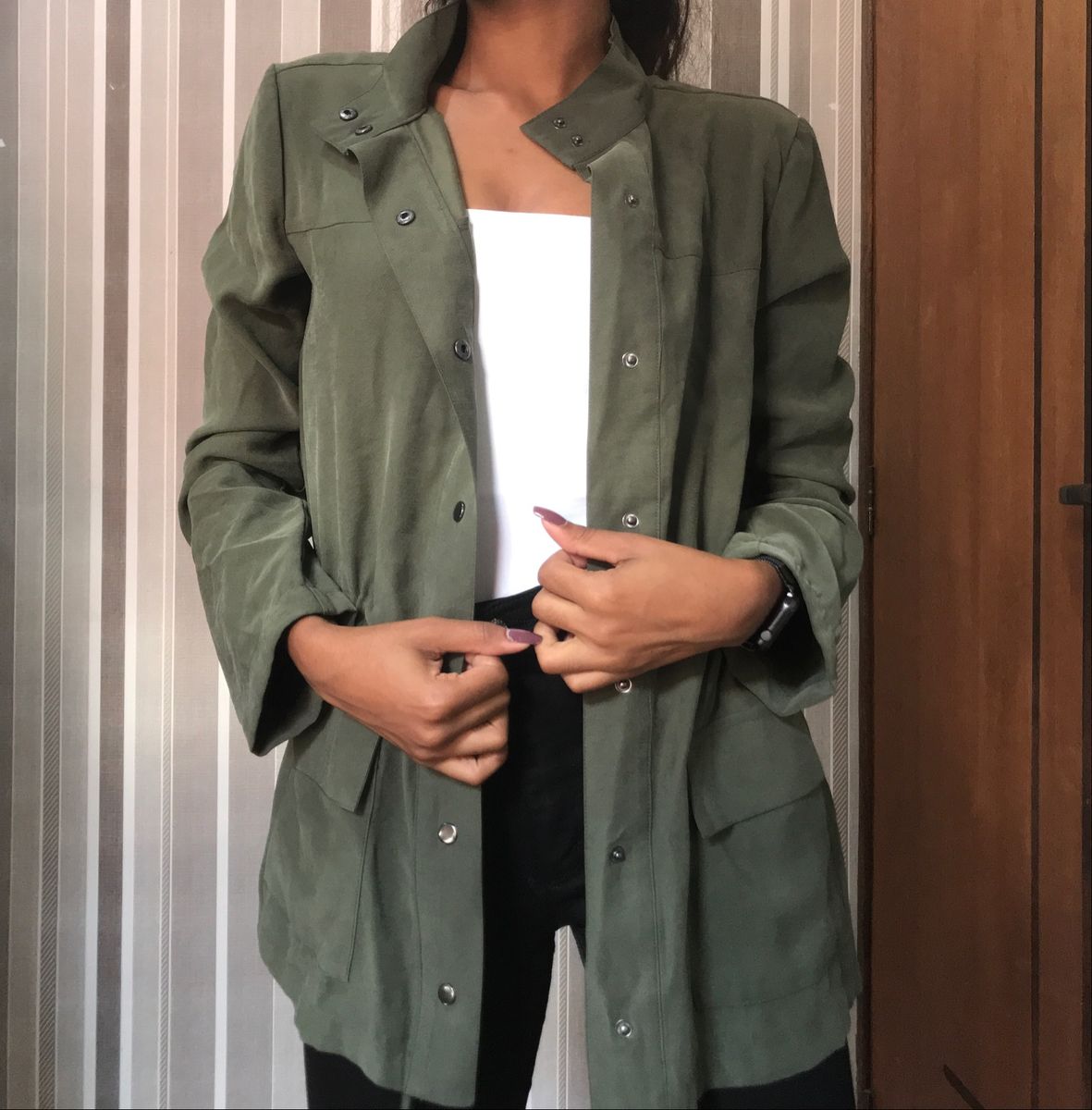 jaqueta parka feminina renner