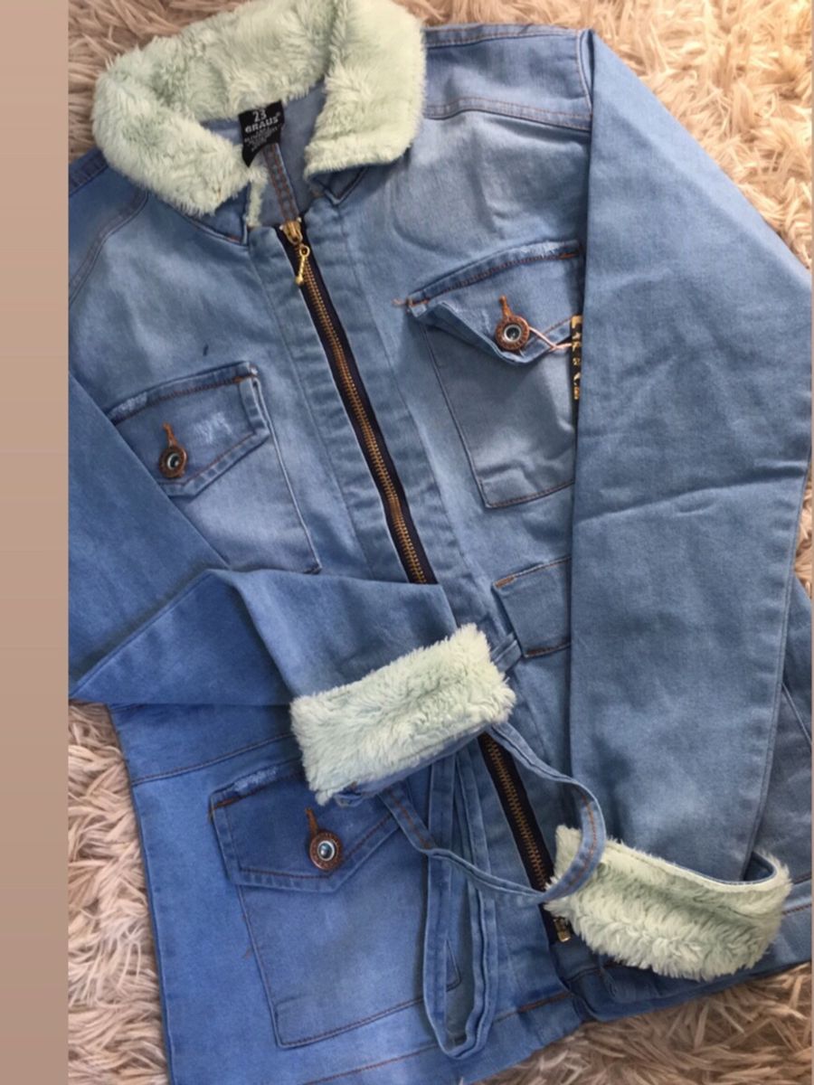 parka jeans feminina