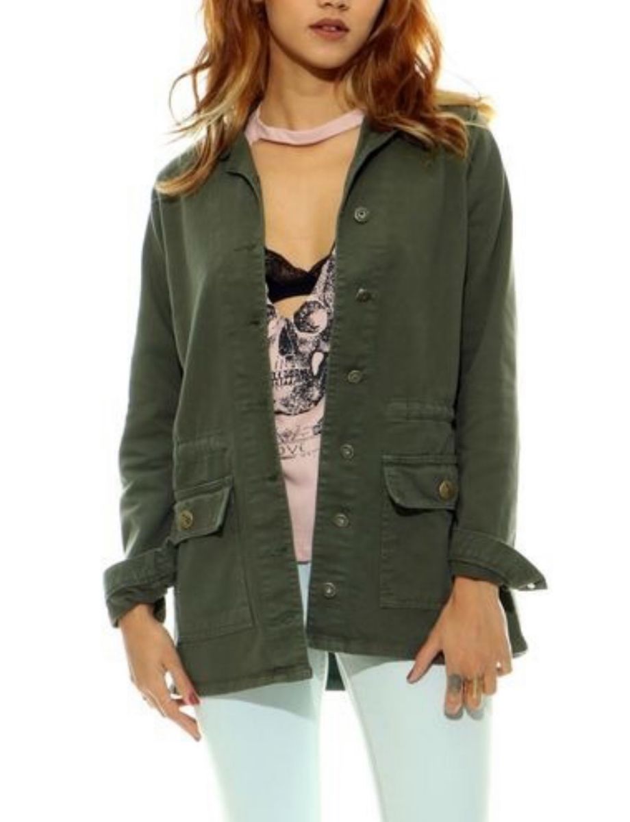 parka lady rock verde