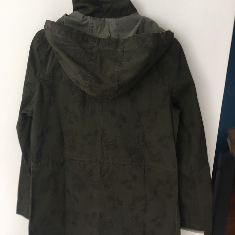 Casaco Verde Camuflado C Amp A Casaco Feminino C A Nunca Usado
