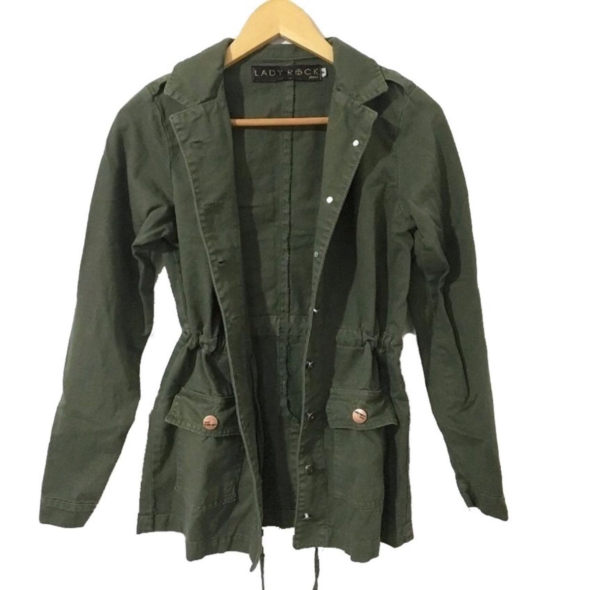 parka preta lady rock