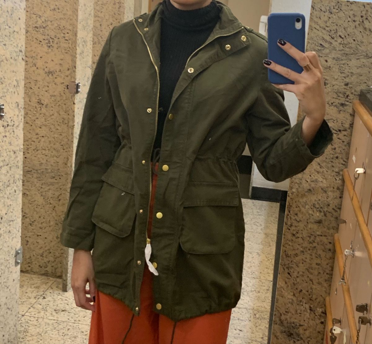 jaqueta parka feminina renner