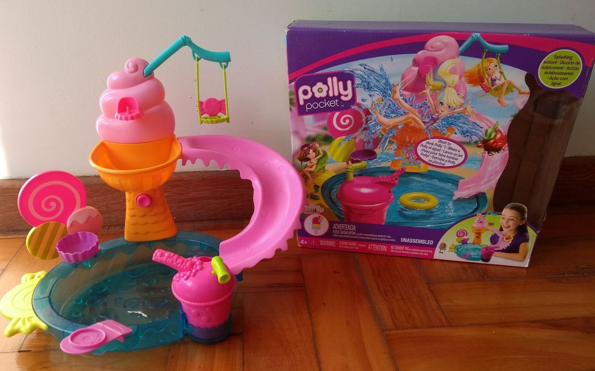 Parque Aqu Tico Bda Polly Brinquedo Para Beb S Mattel Usado Enjoei