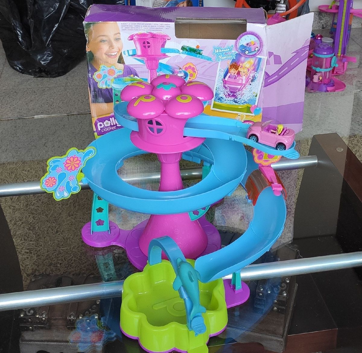 Parque Aquático da Polly Pocket Brinquedo Mattel Usado enjoei