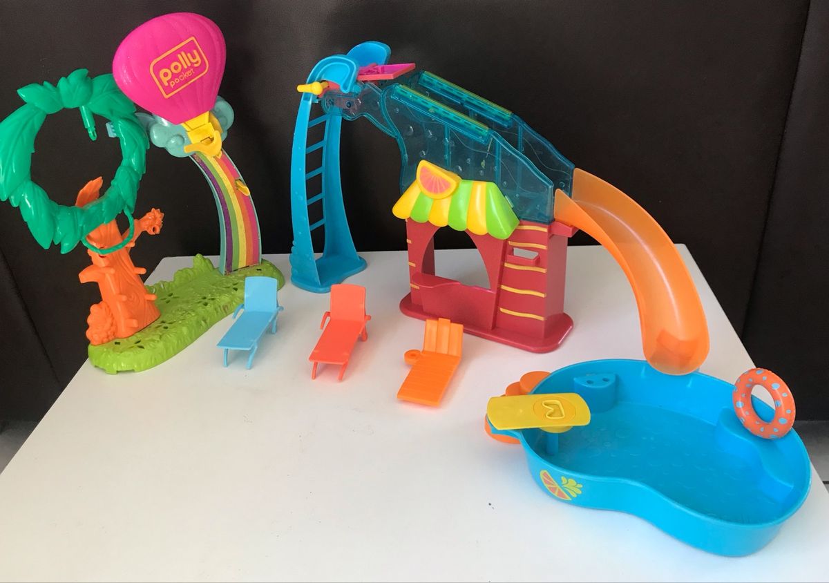 Parque Aquático da Polly | Brinquedo Mattel Usado 68921178 | enjoei