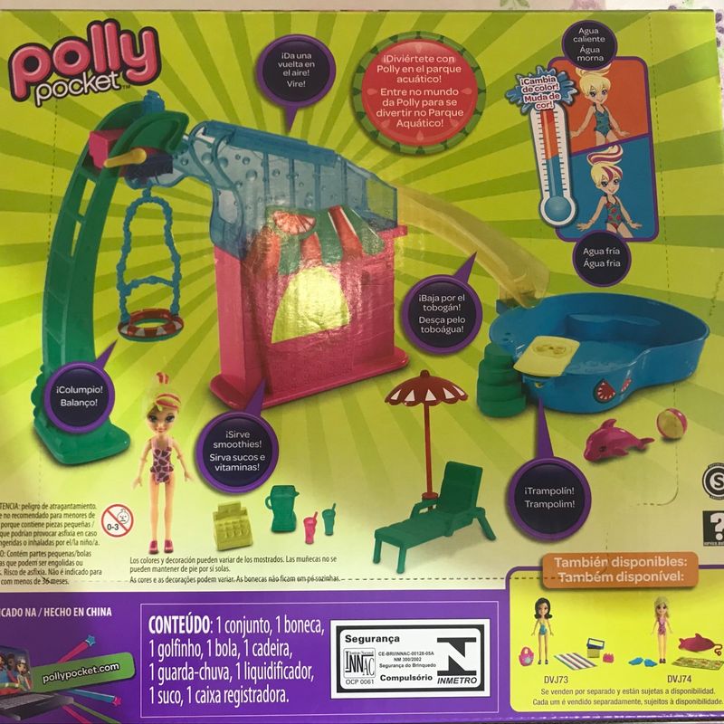 Polly Pocket Parque Aquatico De Frutas Mattel - Papellotti