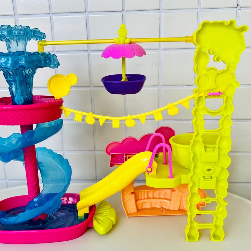 Parque Aquático do Abacaxi da Polly Pocket Brinquedo Mattel