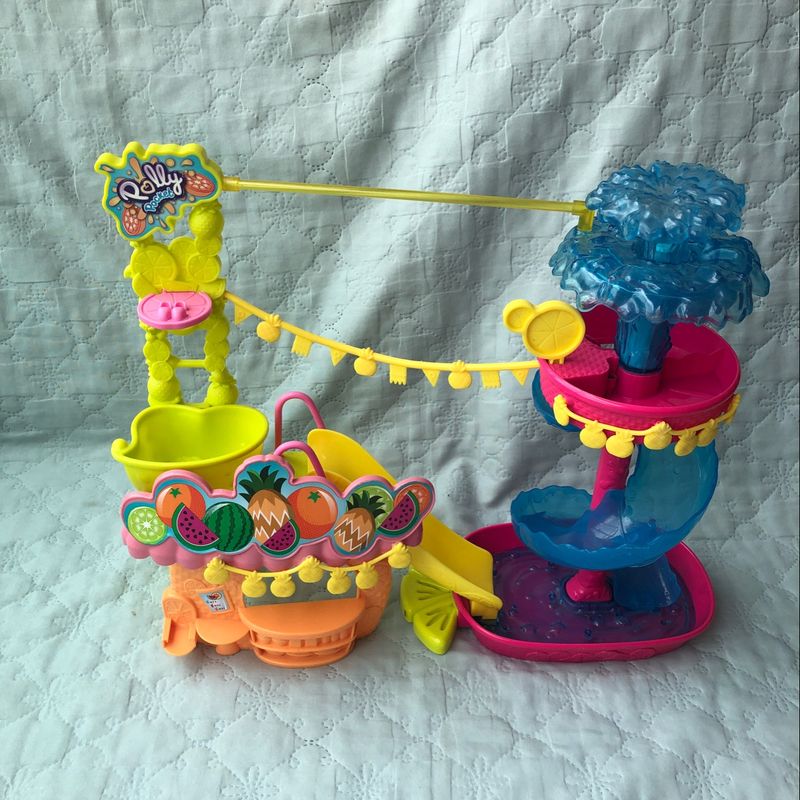 Parque Aquático Polly Pocket Mattel Leia Anúncio) Brinquedo Mattel  Usado 97068623 enjoei