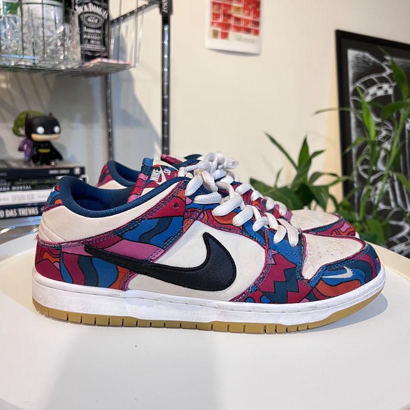 TÊNIS NIKE DUNK LOW PRO SB X PARRA ' ABSTRACT ART ' - Os melhores Tênis  estão aqui