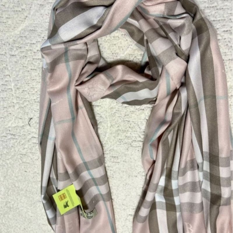 Pashmina burberry rosa sale