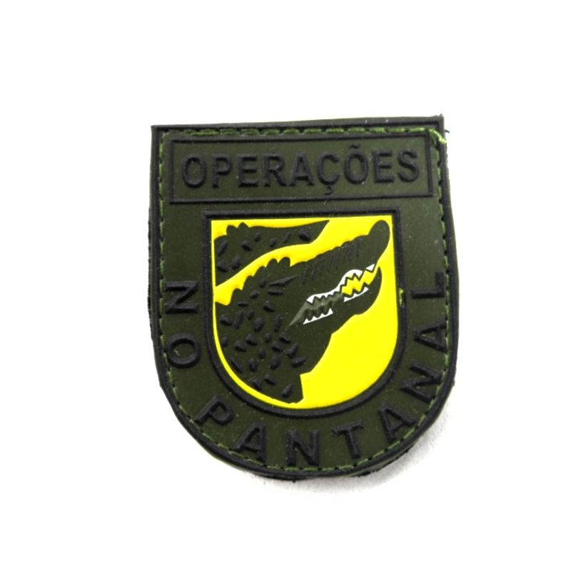 Patch / Emborrachado - Operações No Pantanal - Exército Brasileiro -  Militar, Produto Vintage e Retro Exército Brasileiro Nunca Usado 97443607