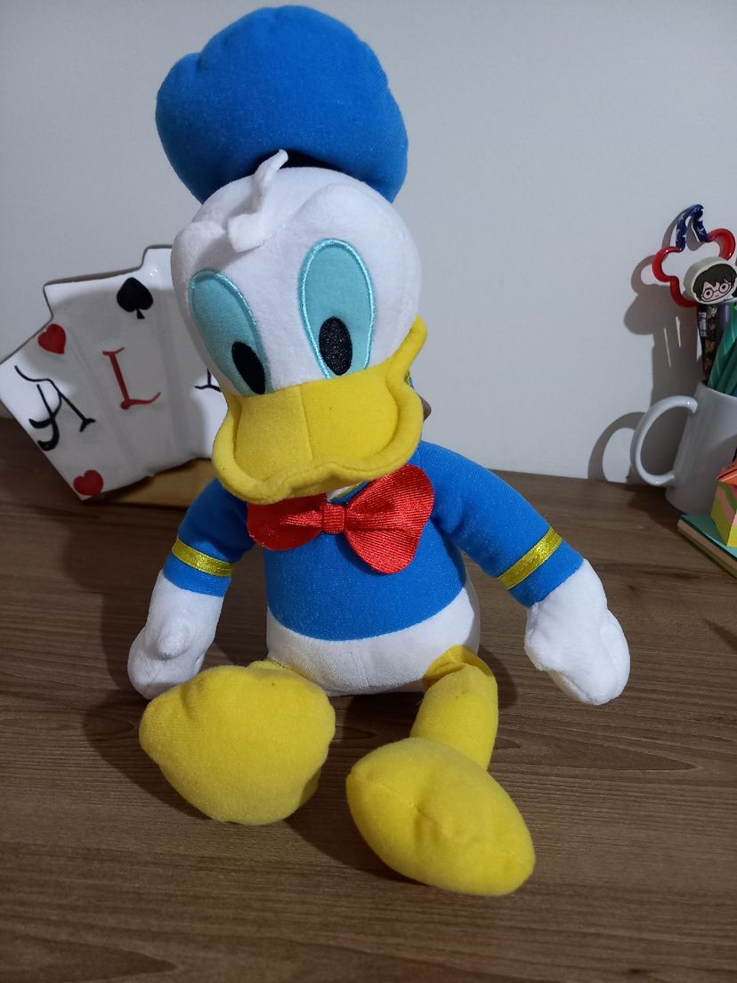 pato donald de pelúcia - disney candide - pelúcias patbo