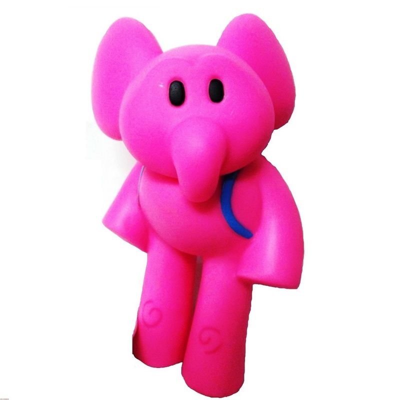 Boneco Nina De Vinil Macio Desenho Infantil Pocoyo - Cardoso