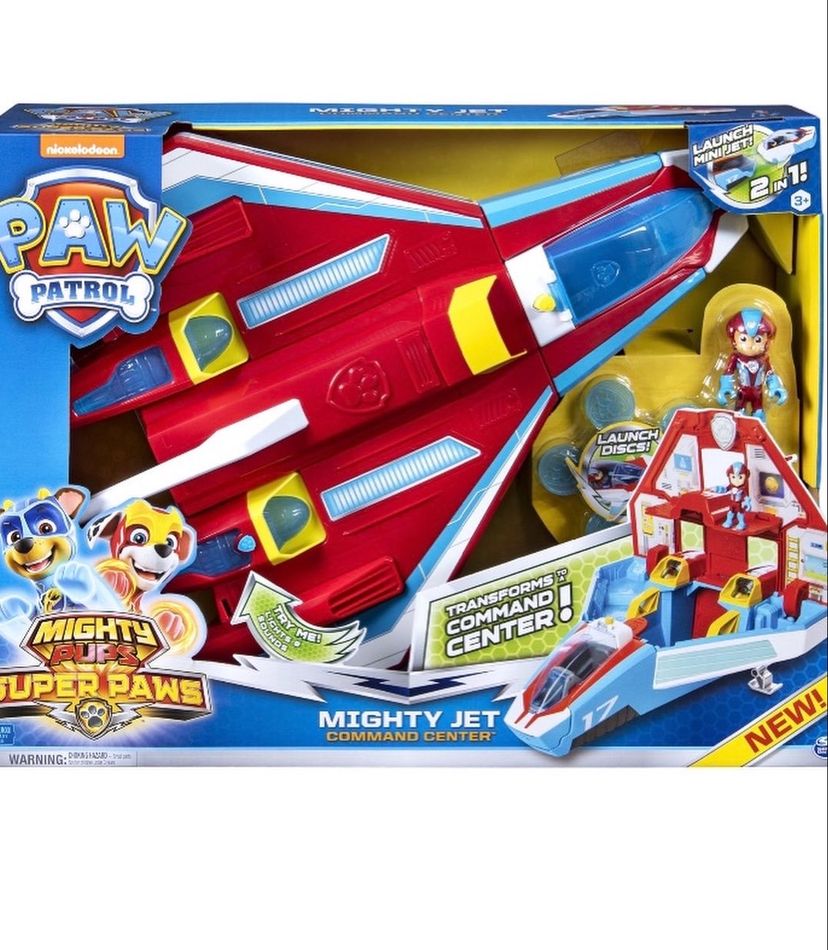 Patrulha Canina Avião Paw Patrol Mighty Jet Original | Brinquedo ...