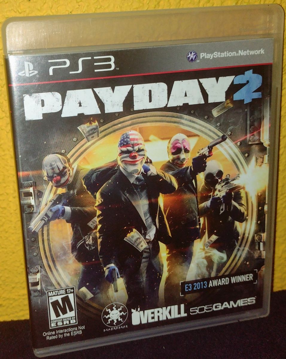 PAYDAY 3 - PLAYSTATION 5 - MIDIA FÍSICA - DS Games Atibaia