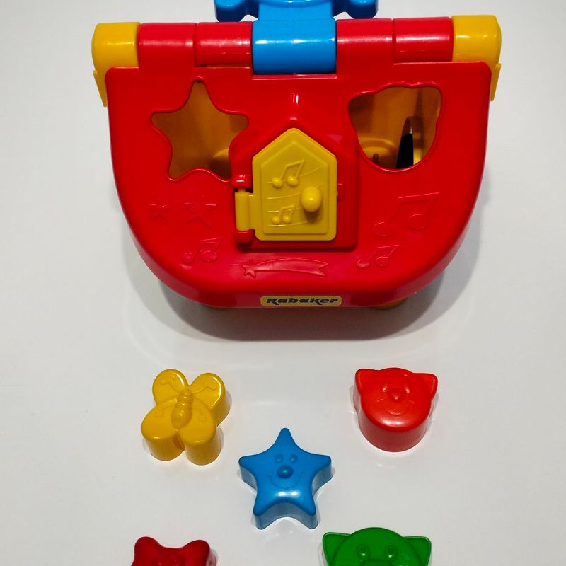 Troque E Encaixe As Peças Da Casinha - Brinquedo De Encaixe - Alex  Brinquedos