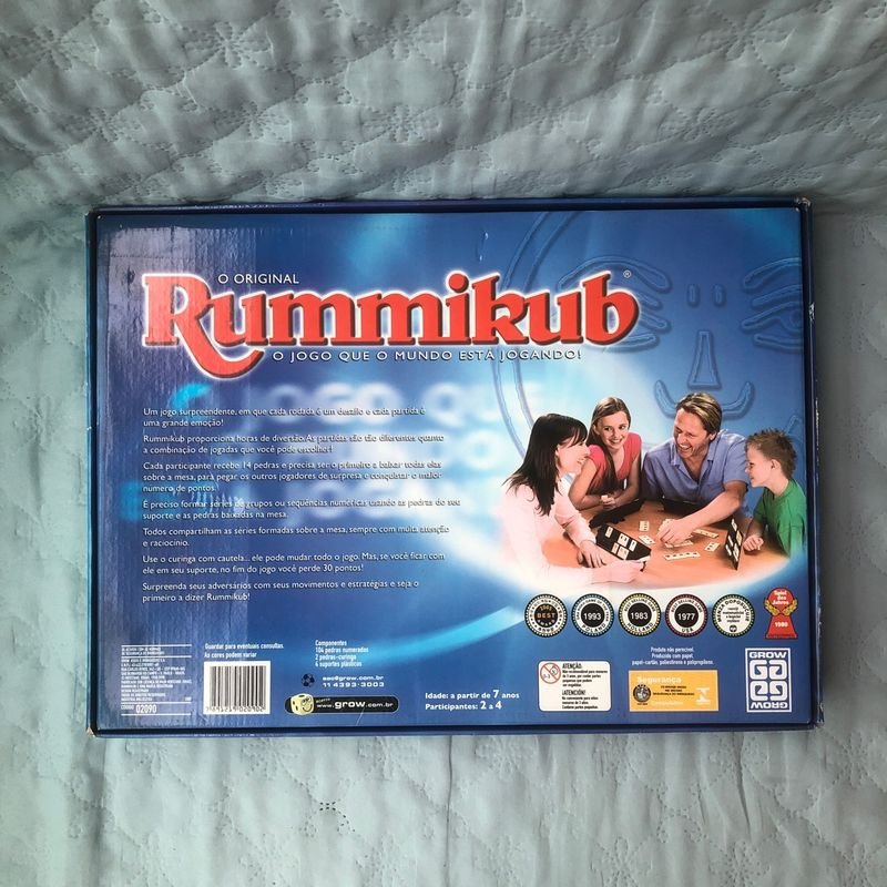 Jogo Rummikub - Loja Grow