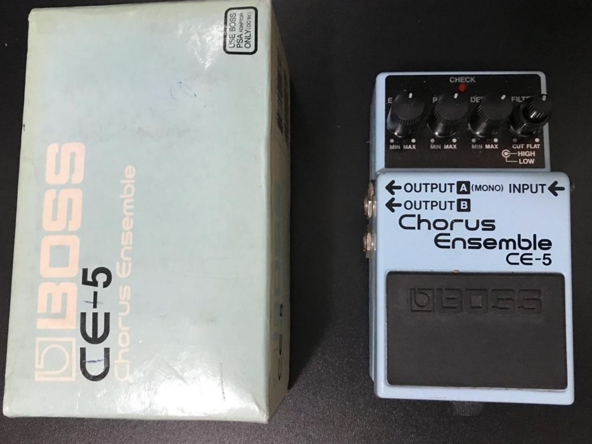 Pedal Chorus Boss Item de Música Boss Usado 41262362 enjoei