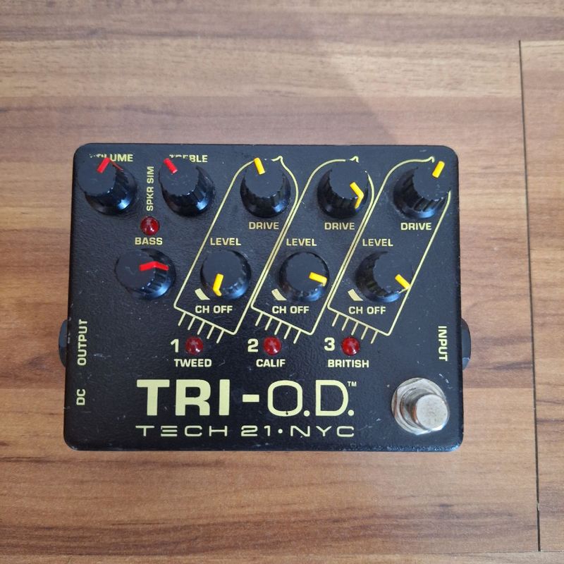 Pedal de Guitarra Tri-Od Tech21 Nyc | Tech21 Usado 99689312 | enjoei