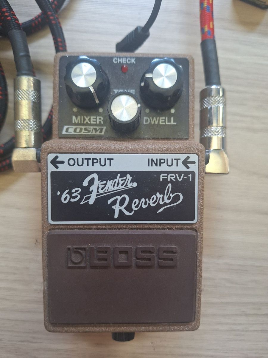 Pedal de Reverb Boss Frv-1 '63 Fender Reverb | Fender Usado