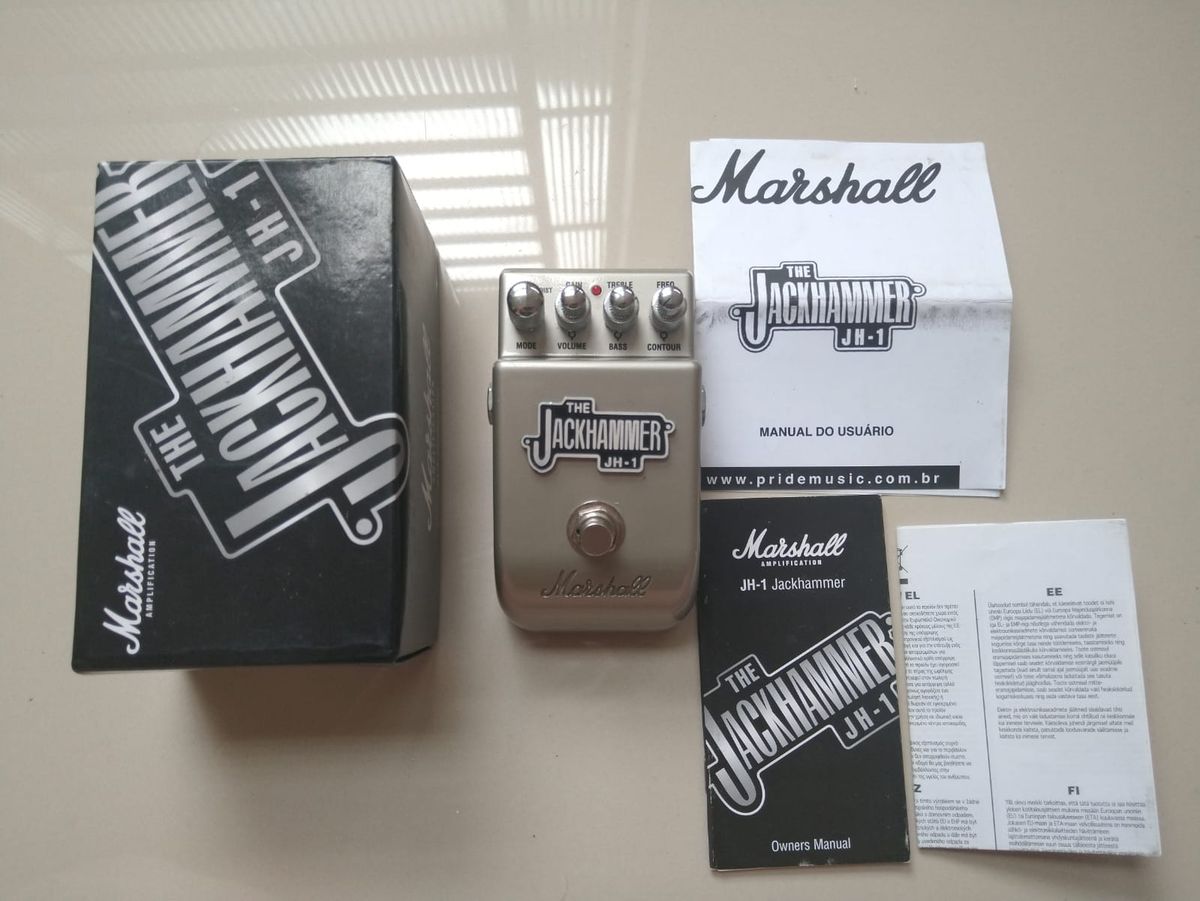 Pedal Jackhammer Jh1 Marshall Item de Música Jackhammer Usado