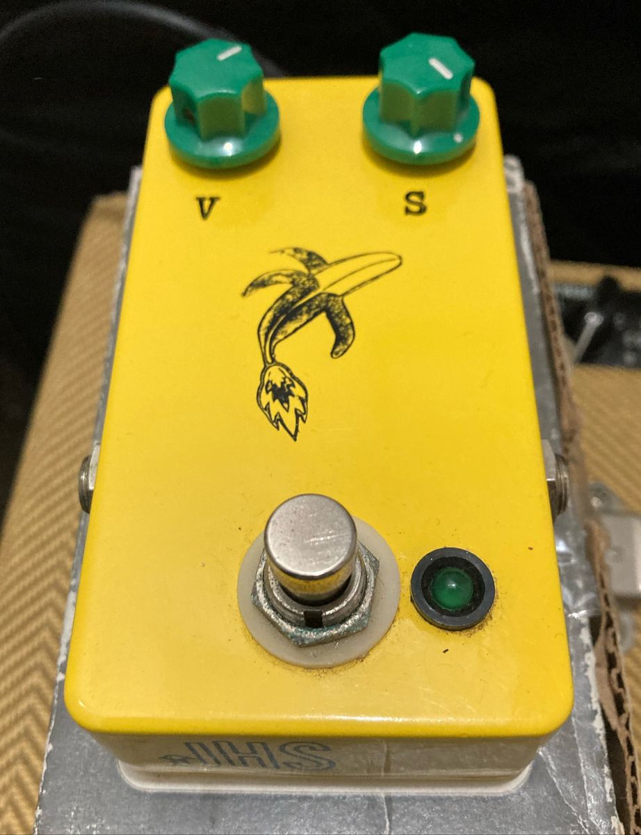 Pedal Jhs Banana Boost Treble Booster Item de Música Jhs Pedals Usado