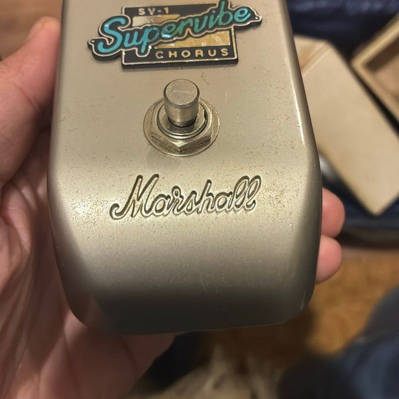 Marshall SV-1 Supervibe Chorus 中古 動作確認済 Pedal Marshall Supervibe Sv 1 Chorus | Marshall Usado 127315397