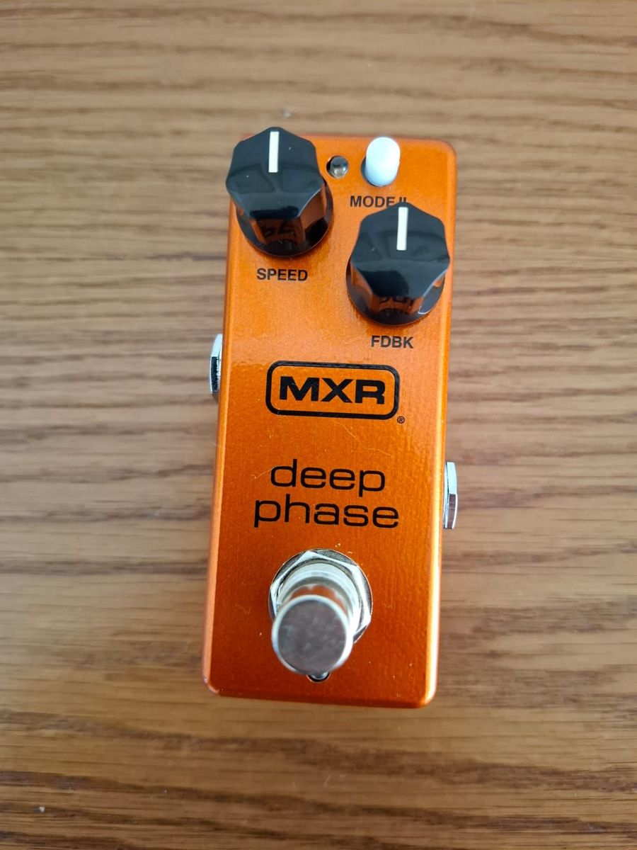Pedal de Guitarra Mxr M279 Deep Phase Phaser | Mxr Usado 131549894