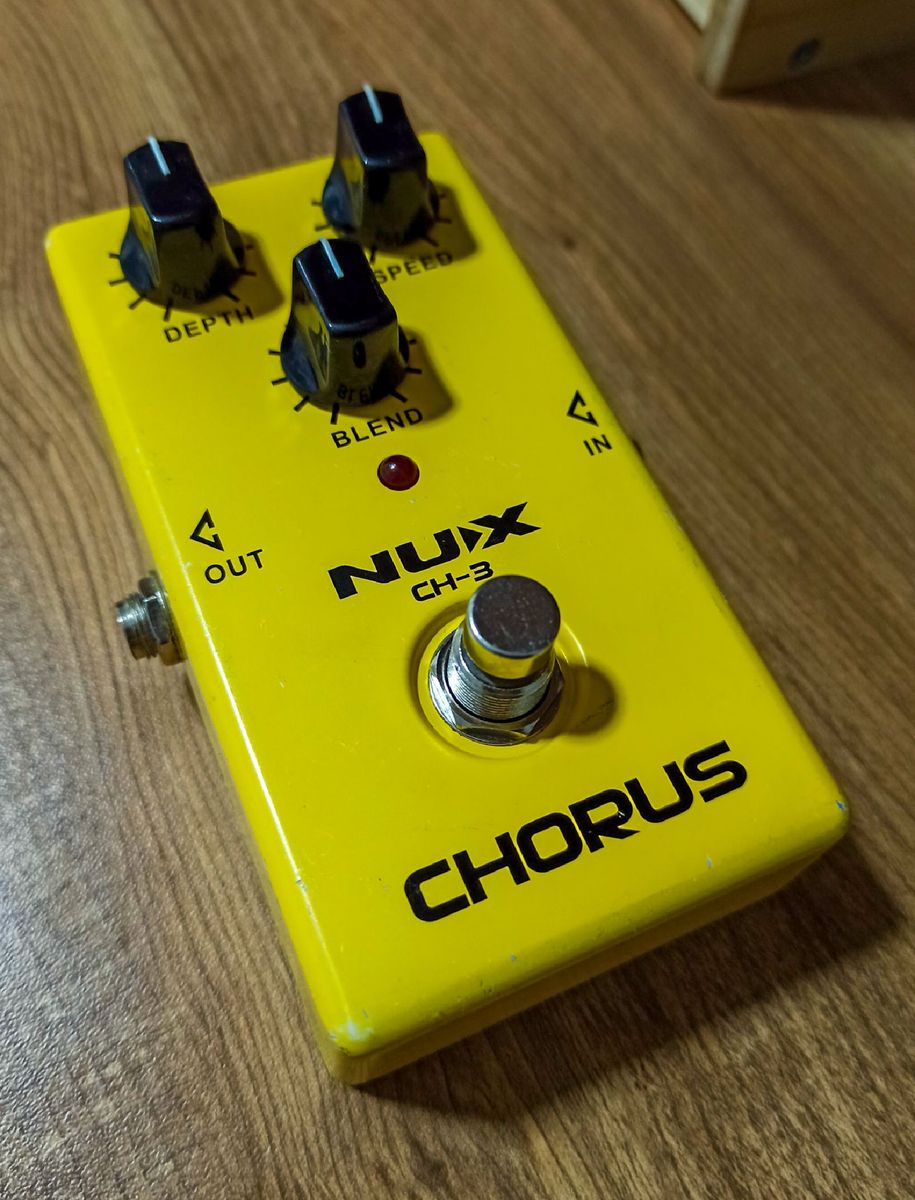 Pedal Nux Chorus Ch3 Item de Música Nux Usado 76765238 enjoei