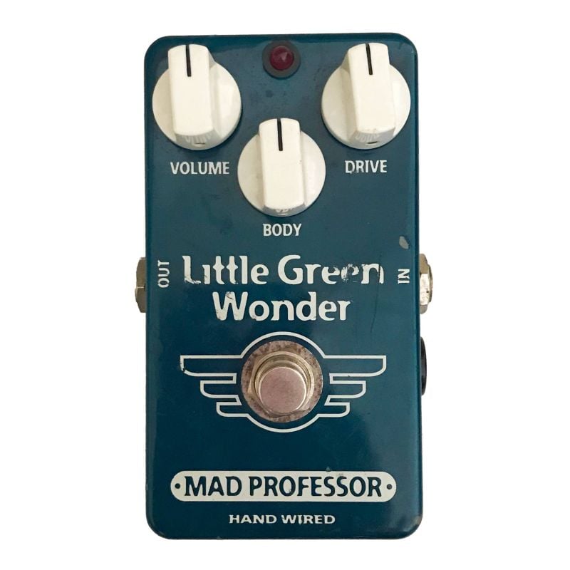 Pedal Overdrive Mad Professor Little Green Wonder | Mad Professor Usado  106293421 | enjoei