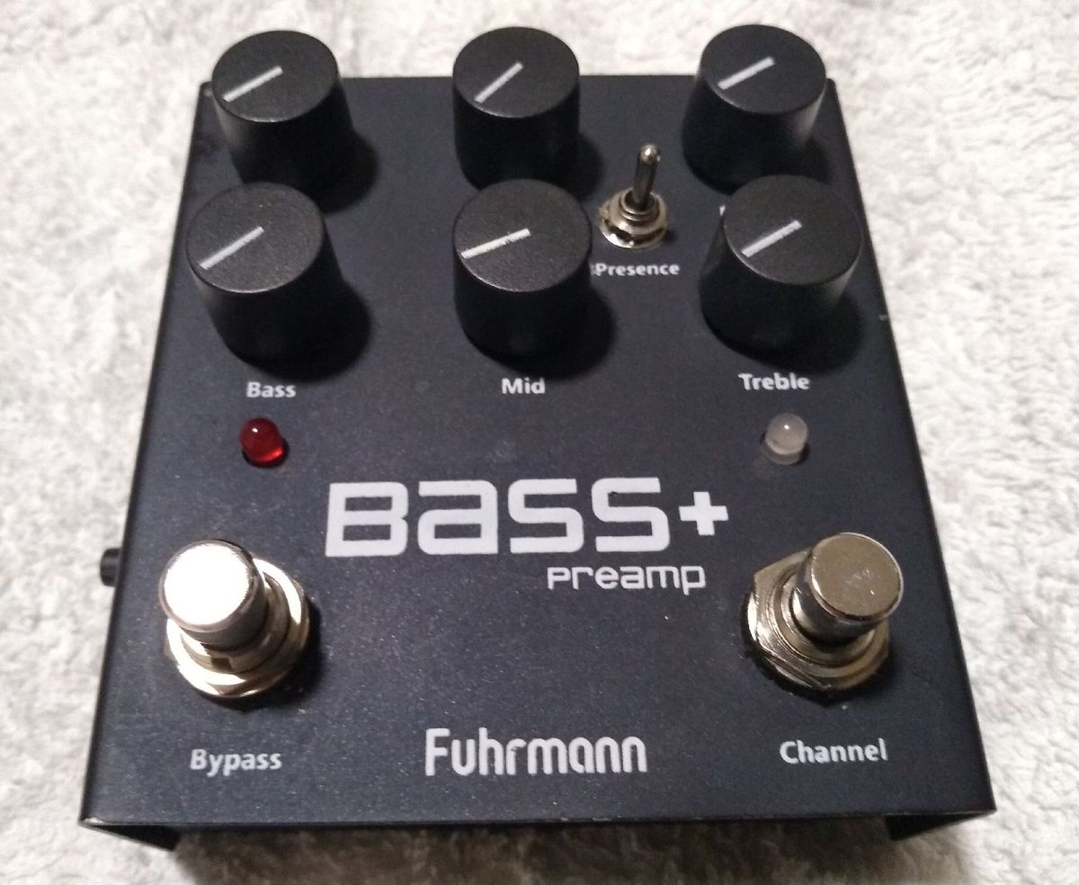 Pedal Preamp Bass+ Fuhrmann (defeito Leia) Item de Música Fuhrmann