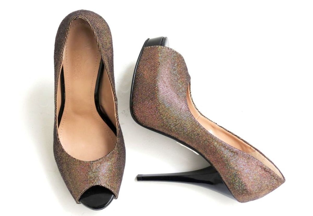 peep toe aberto - sapatos griffteria