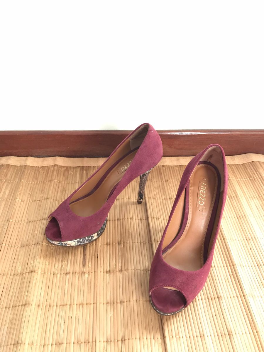 peep toe arezzo