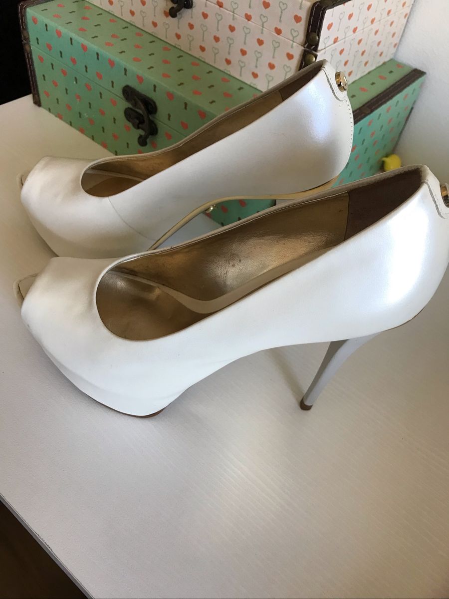 peep toe jorge bischoff noiva