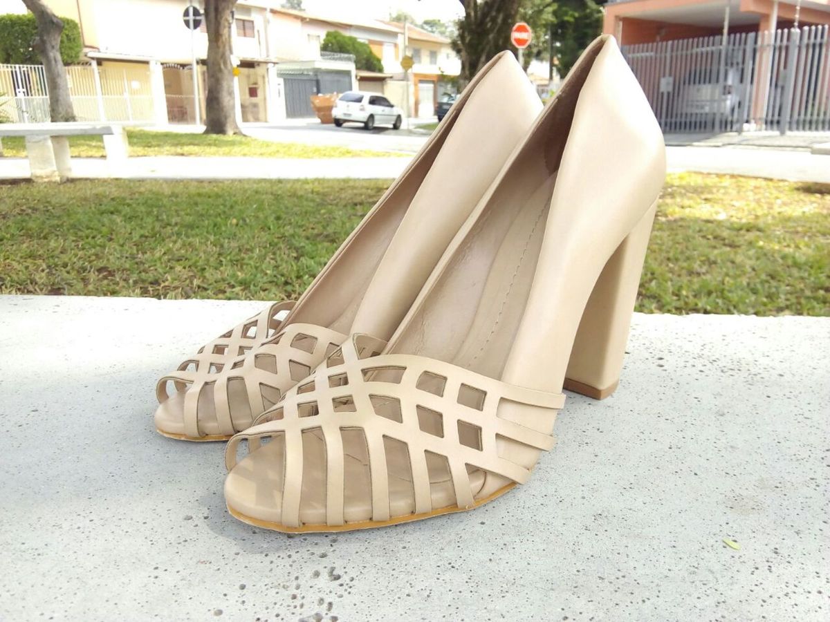 dafiti calçados femininos peep toe