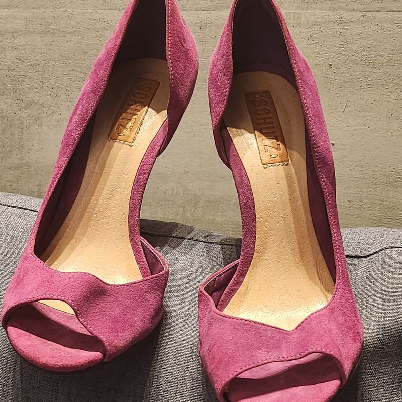 Open toe outlet fucsia