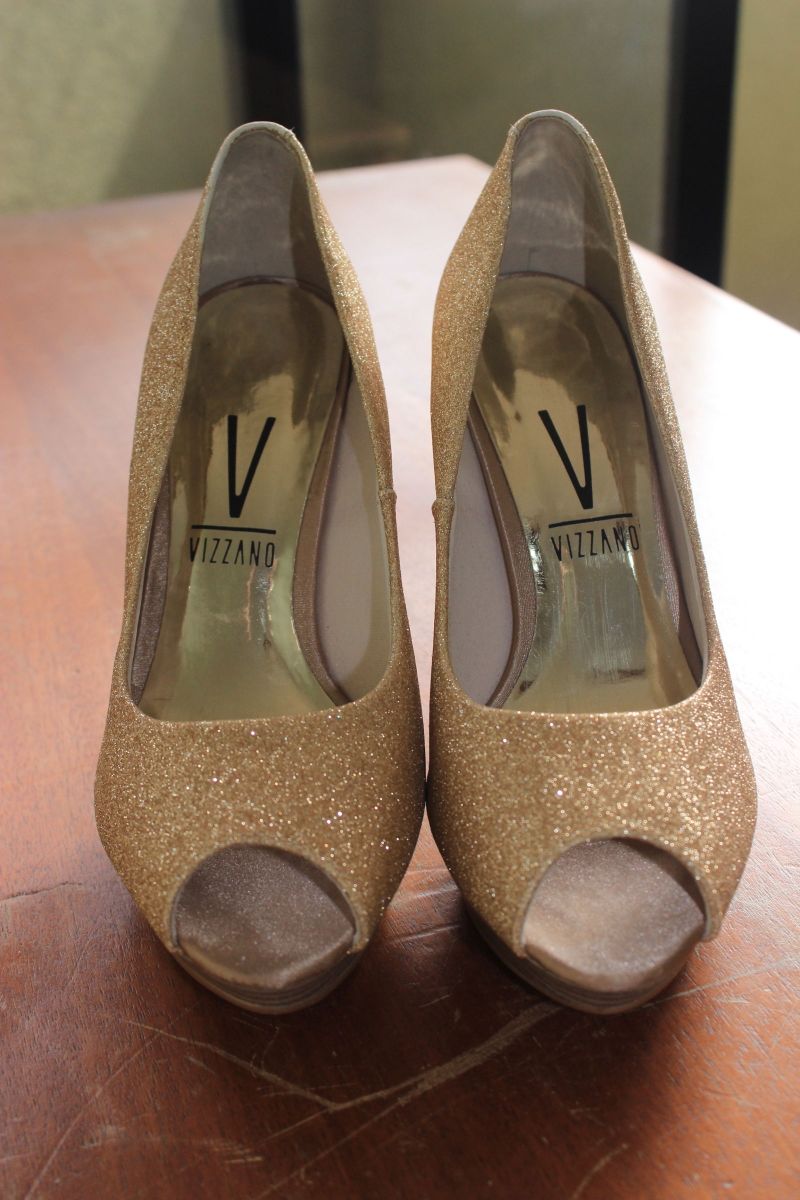 sapato vizzano glitter