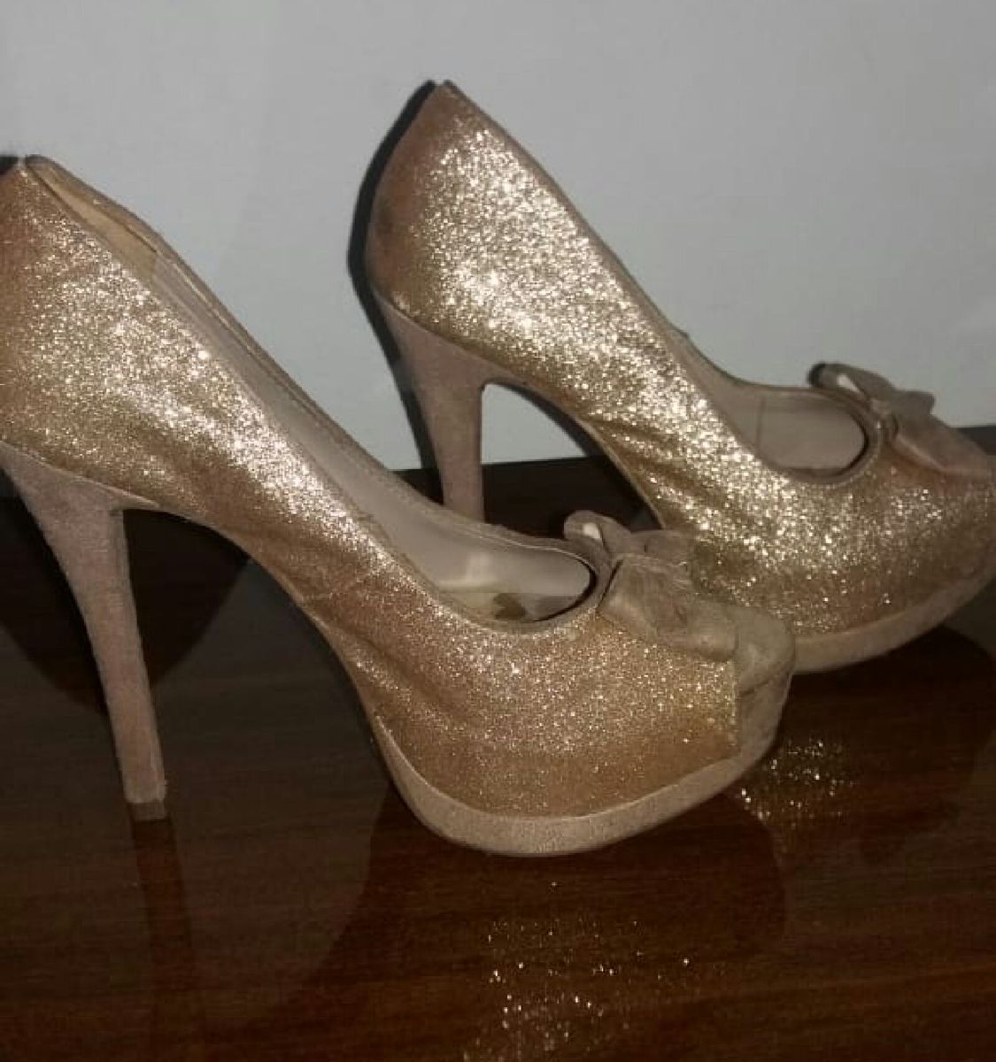 sapato peep toe via marte