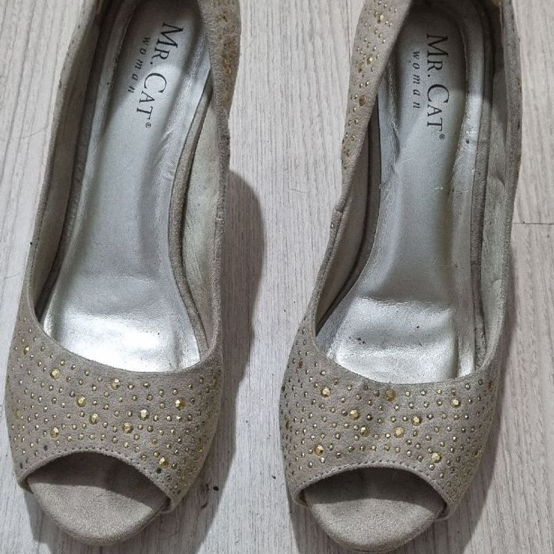 Peep toe hot sale mr cat