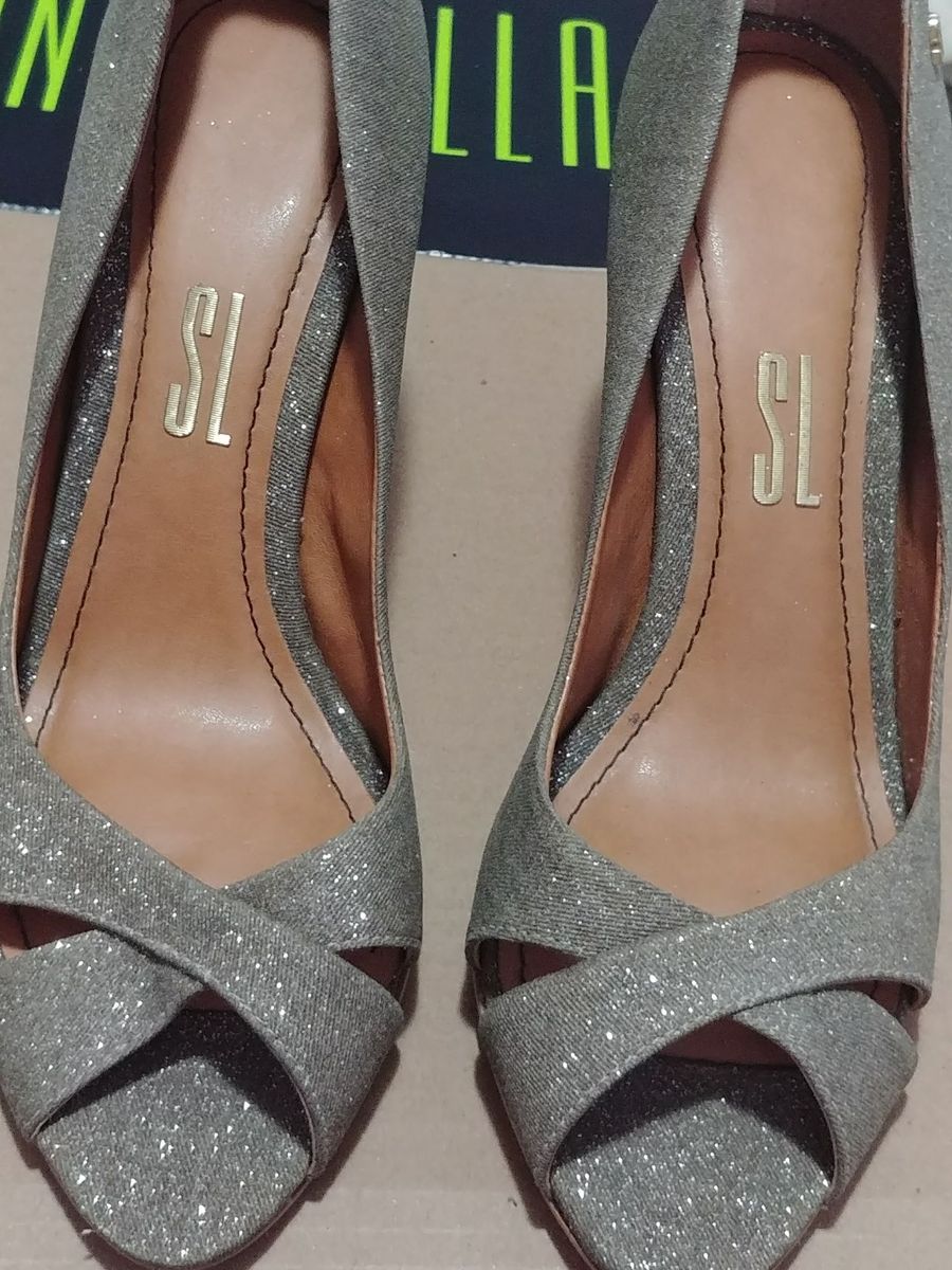 sandalia peep toe santa lolla