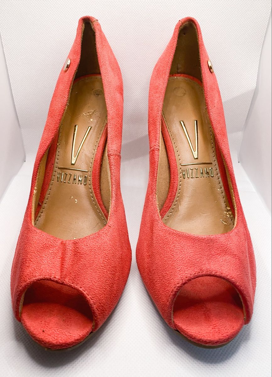 Peep toe sale rosa claro