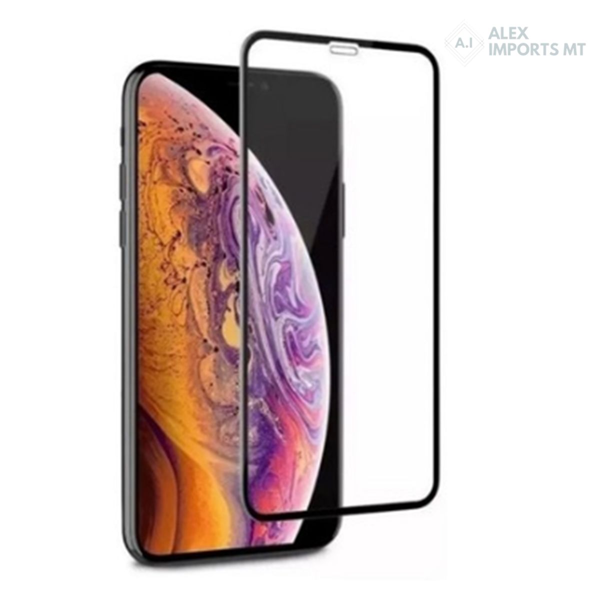 Película de Vidro Curvada para Iphone 11 Pro 3d Capinha