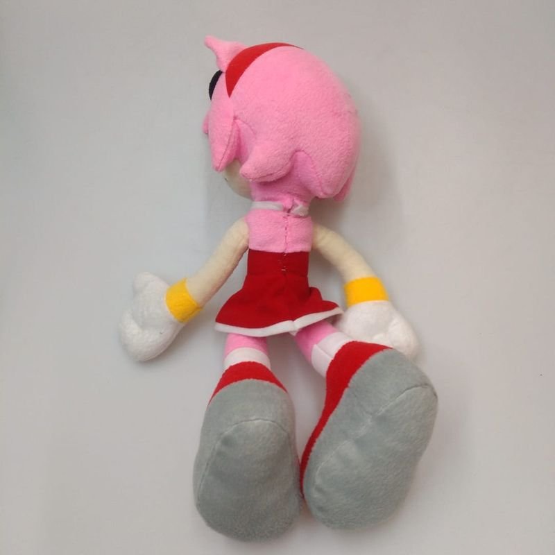 Pelúcia Amy Rose Sonic Rosa  Pelúcia Sonic Nunca Usado 89938013