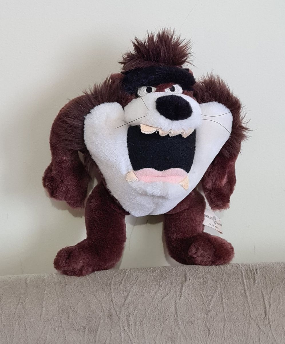 Pelúcia Antiga Taz Mania Looney Tunes Original Universal | Pelúcia