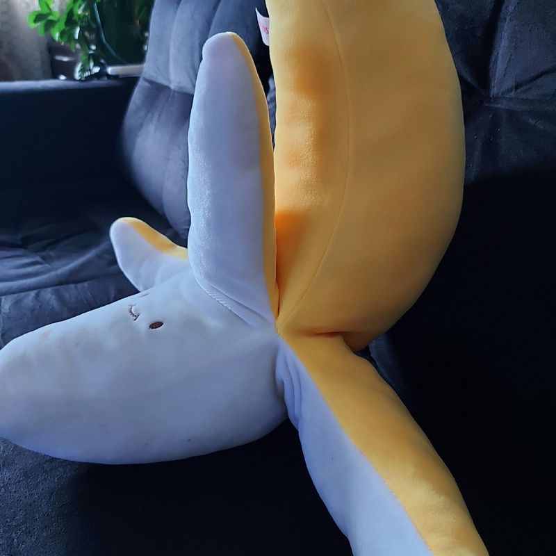 Miniso banana stuffed store toy