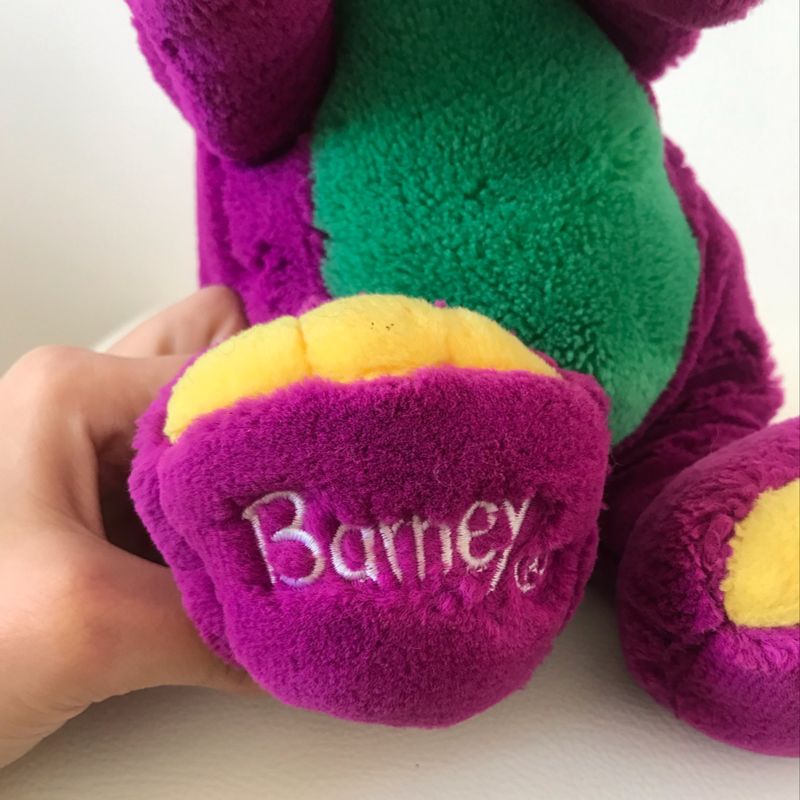 Pelúcia Barney Dinossauro Roxo | Pelúcia Usado 89026958 | enjoei