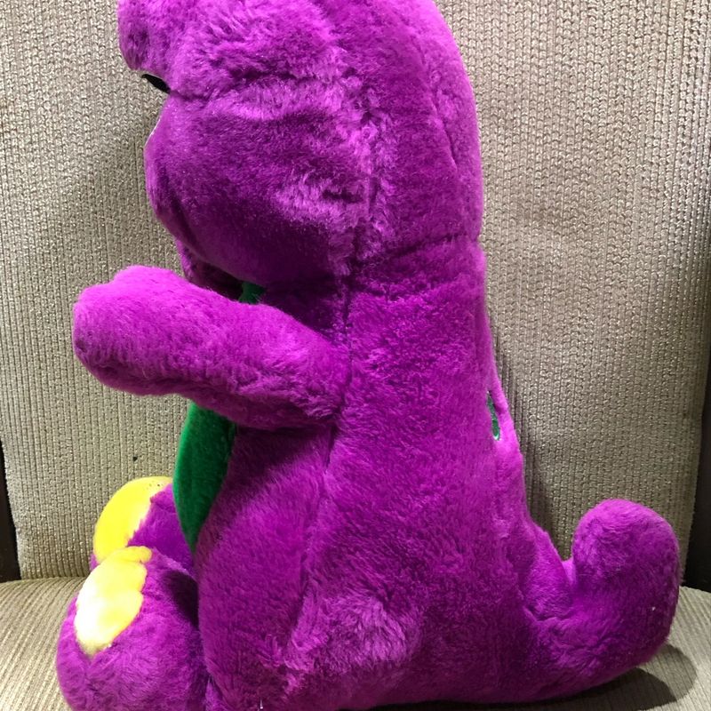 Pelúcia Barney Dinossauro Roxo | Pelúcia Usado 89026958 | enjoei