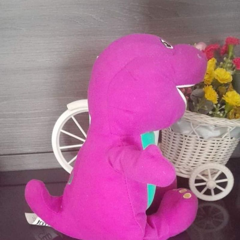 Pelúcia Barney Dinossauro Roxo | Pelúcia Usado 89026958 | enjoei