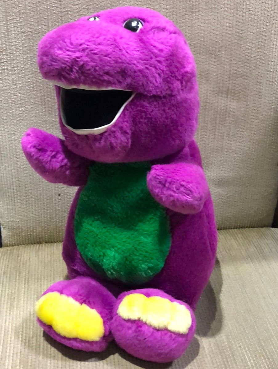 Pelúcia Barney Dinossauro Roxo | Pelúcia Usado 89026958 | enjoei